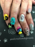 Nightmare before Christmas Nails