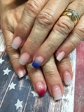 Red White And Blue Ombr&#233;