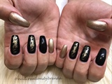 #3 Black and gold