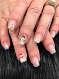 Glitter Ombr&#233; And snowman
