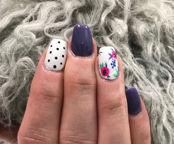 Polkadot And Flowers #2