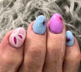 Sugared Easter Bunny Nails #2