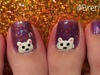 Polar bear toes