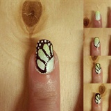 butterfly nail tutorial
