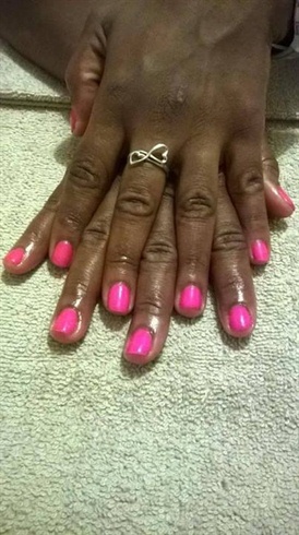 Pink Gel Polish 