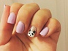Panda Lilac Nails
