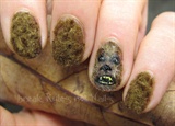 Chewbacca nail art