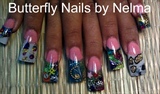 Butterfly Nails by Nelma