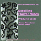 Scrolling Flower Vines