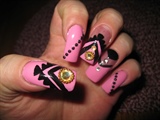 Inspiered by another nail artist.
