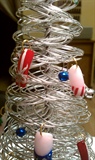 gift wrap and candy cane tip