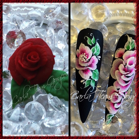 3D Extreme Rose And Some One Stroke