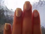 Sand Effect nails