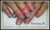 CND French Gel Zebra
