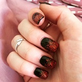Black And Red Glitter 