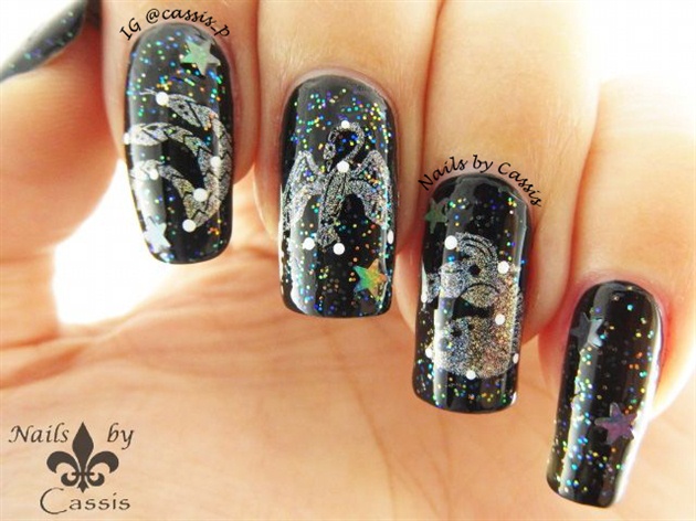 Nails by Cassis | Constellation Stamping