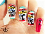 Nails by Cassis | Tropical Flowers