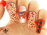 Nails by Cassis | Contest entry - Orange