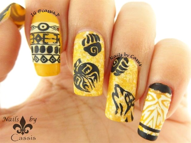 Nails by Cassis | Contest entry - Yellow
