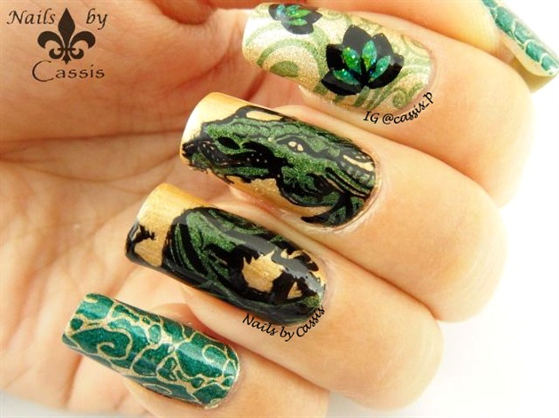 Nails by Cassis | Contest entry - Green