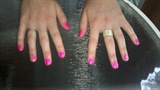 Nail Art Pink Manicure