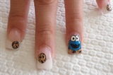 cookie monster free hand