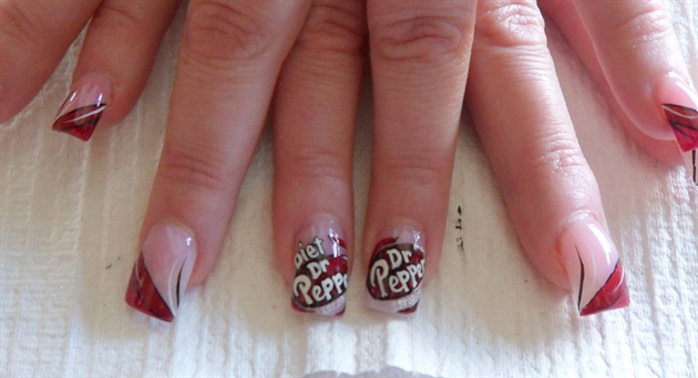 DR.Pepper free hand
