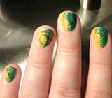Go Pack Go!  Packers Nails