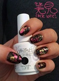 80&#39;s Gelish and Foil