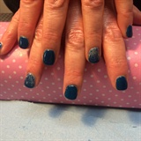 Blue With Glitter!