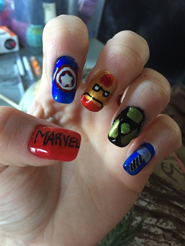 Captain America, Iron Man, Hulk, Thor