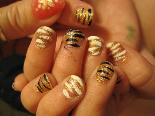 Lydia&#39;s tiger nails