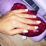 nails#gel#polish#white#natur#nagel#