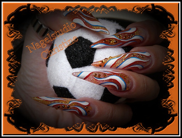 Dutch Soccer nails