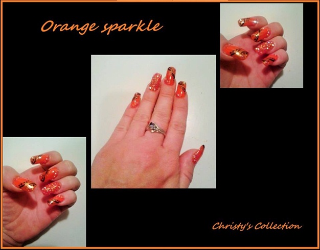 Orange Sparkle