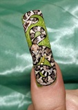 Rattlesnake nail art...