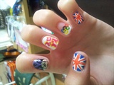 Olympic nails! London 2012