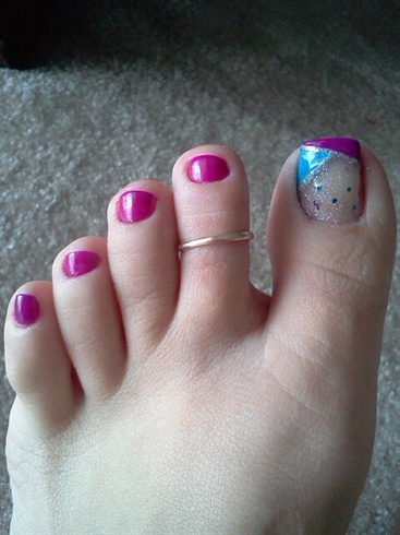 Bedazzled Toes