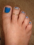 Blued Toes