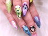 Monsters Inc.  Hand Painted