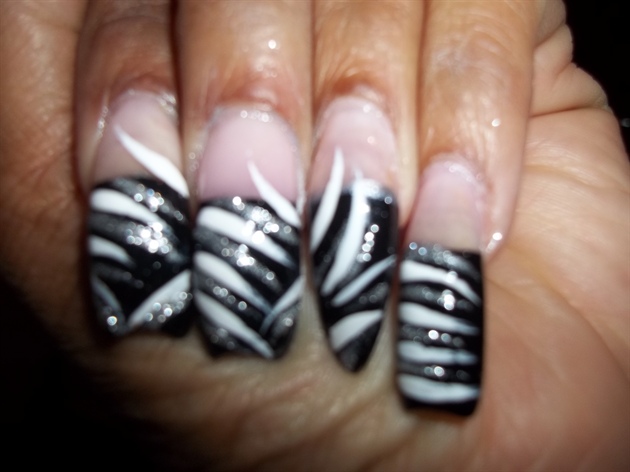 jus a touch of zebra