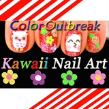 ♥Kawaii Nail Art Designs-Bear &amp; Owl♥