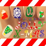 ❅.•*Jolly Christmas Nail Art Design*•.❅