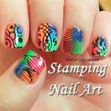 *Stamping Nail Art Designs Plate BP-21*