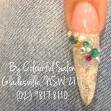 Opal nail design