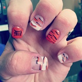 Detroit Tiger Nails 