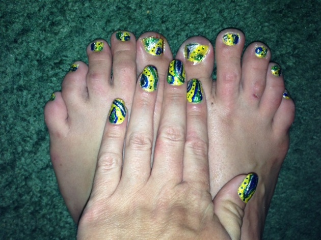 Dedicated to World Cup 2014--Toes 