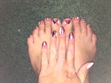 Girly Abstract--Toes 