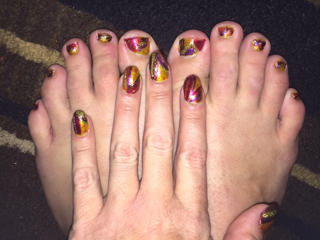Autumn Wrapping--Toes 