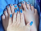 Monet Blues--Toes 